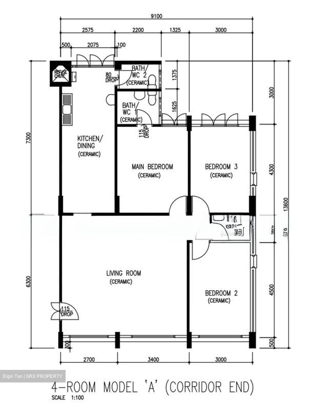 Blk 427 Yishun Avenue 11 (Yishun), HDB 4 Rooms #569122061